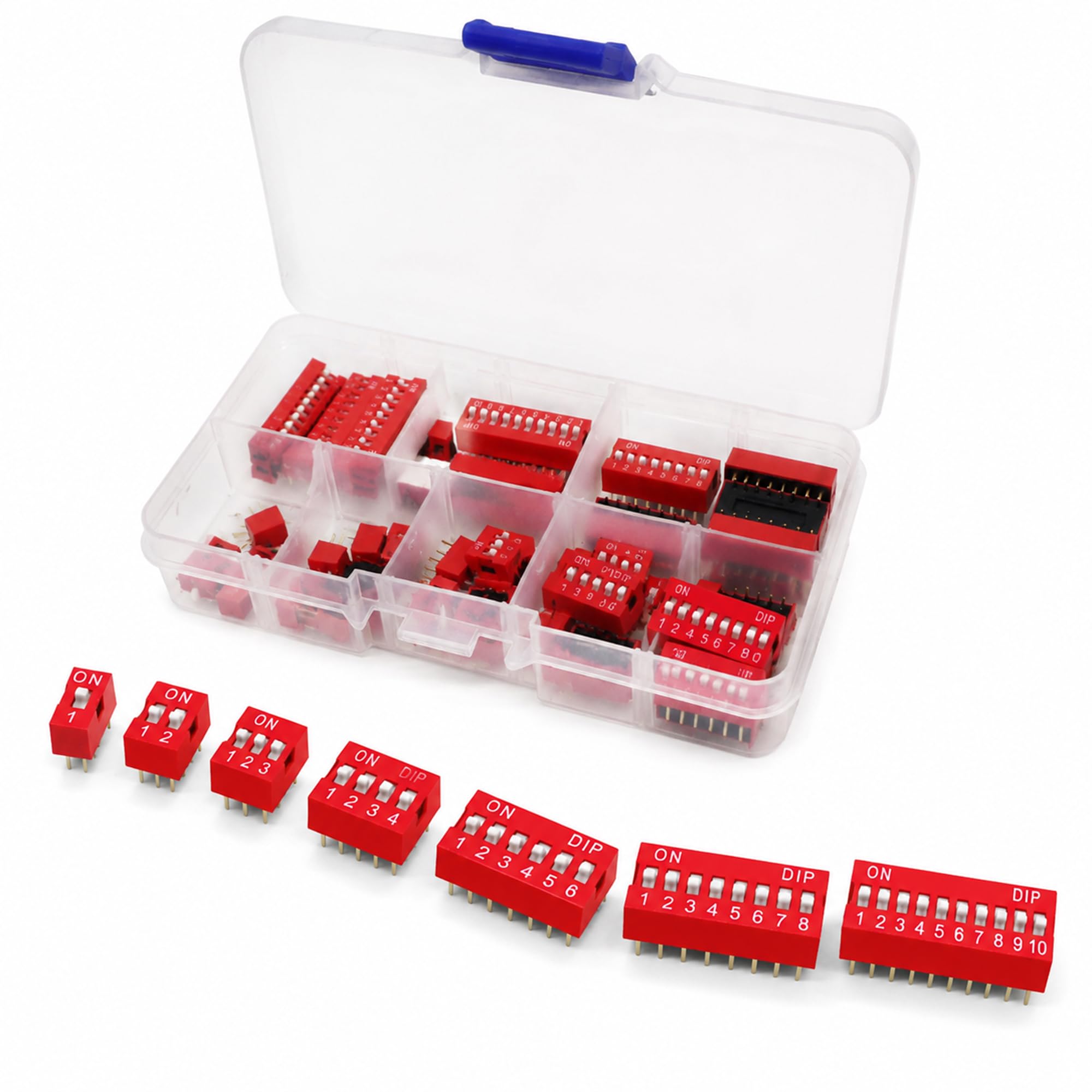Amazon.co.jp: 2列ディップスイッチ アソートキット ボックス範囲 1 2 Amazon.co.jp: 2列ディップスイッチ アソートキット ボックス範囲 1 2